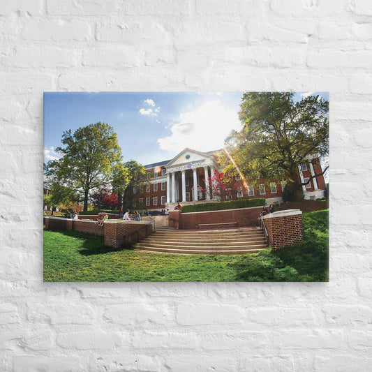 Maryland Terrapins - University of Maryland Daylight Campus Canvas