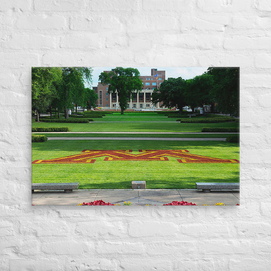 Minnesota Gophers - University of Minnesota Lawn Campus Canvas