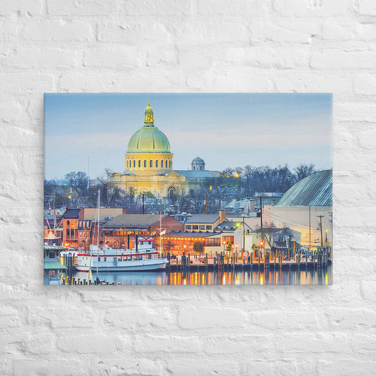 Navy Midshipmen - U.S. Naval Academy Daylight Campus Canvas