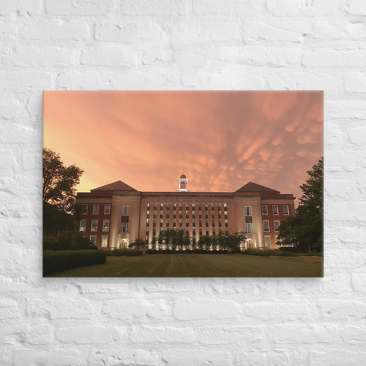 Nebraska Cornhuskers - University of Nebraska Sunset Campus Canvas