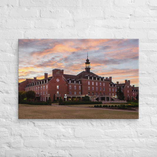 Oklahoma State Cowboys - Oklahoma State University Sunset Campus Canvas