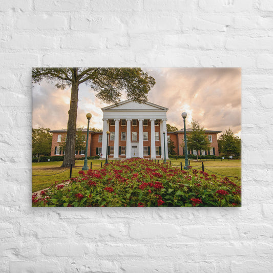 Ole Miss Rebels - University of Mississippi Sunset Campus Canvas