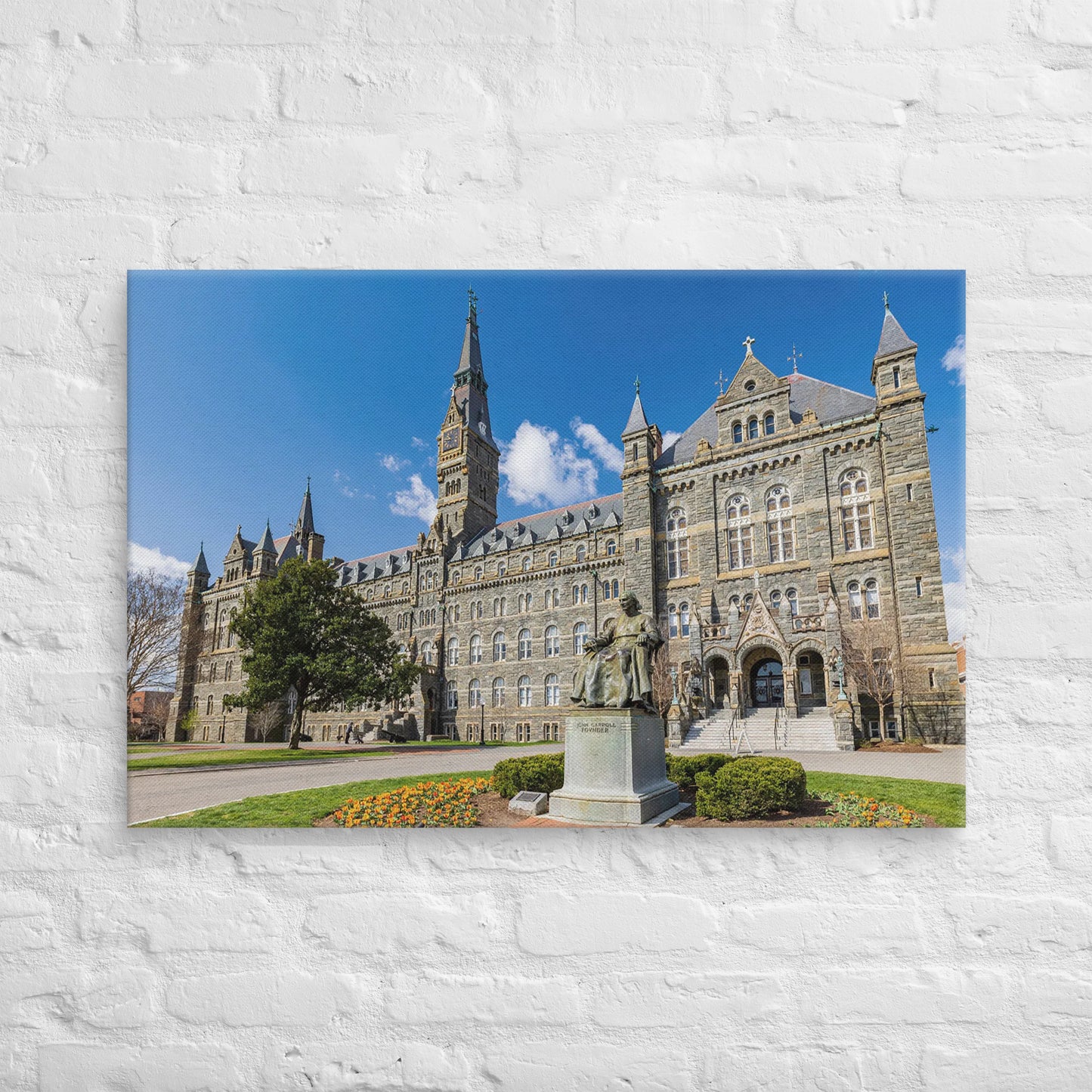 Georgetown Hoyas - Georgetown University Daylight Campus Canvas