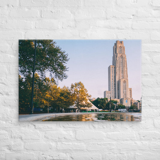 Pitt Panthers - University of Pittsburgh Daylight Campus Canvas