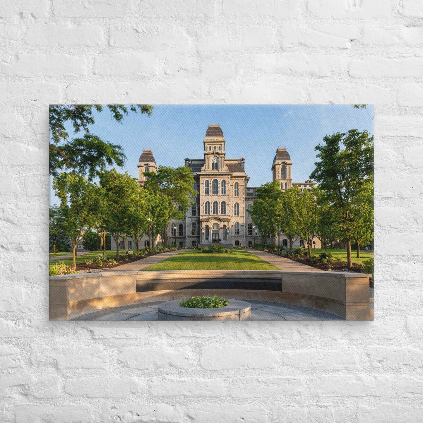 Syracuse Orange - Syracuse University Daylight Campus Canvas