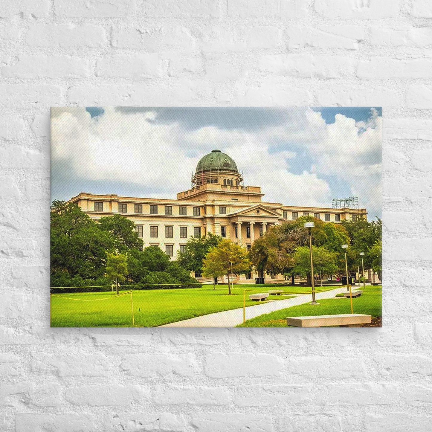 Texas A&M Aggies - Texas A&M Daylight Campus Canvas