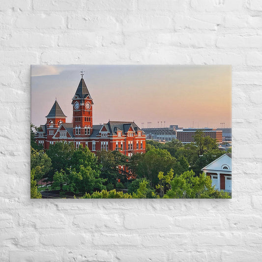 Auburn Tigers - Auburn University Sunset Campus Canvas