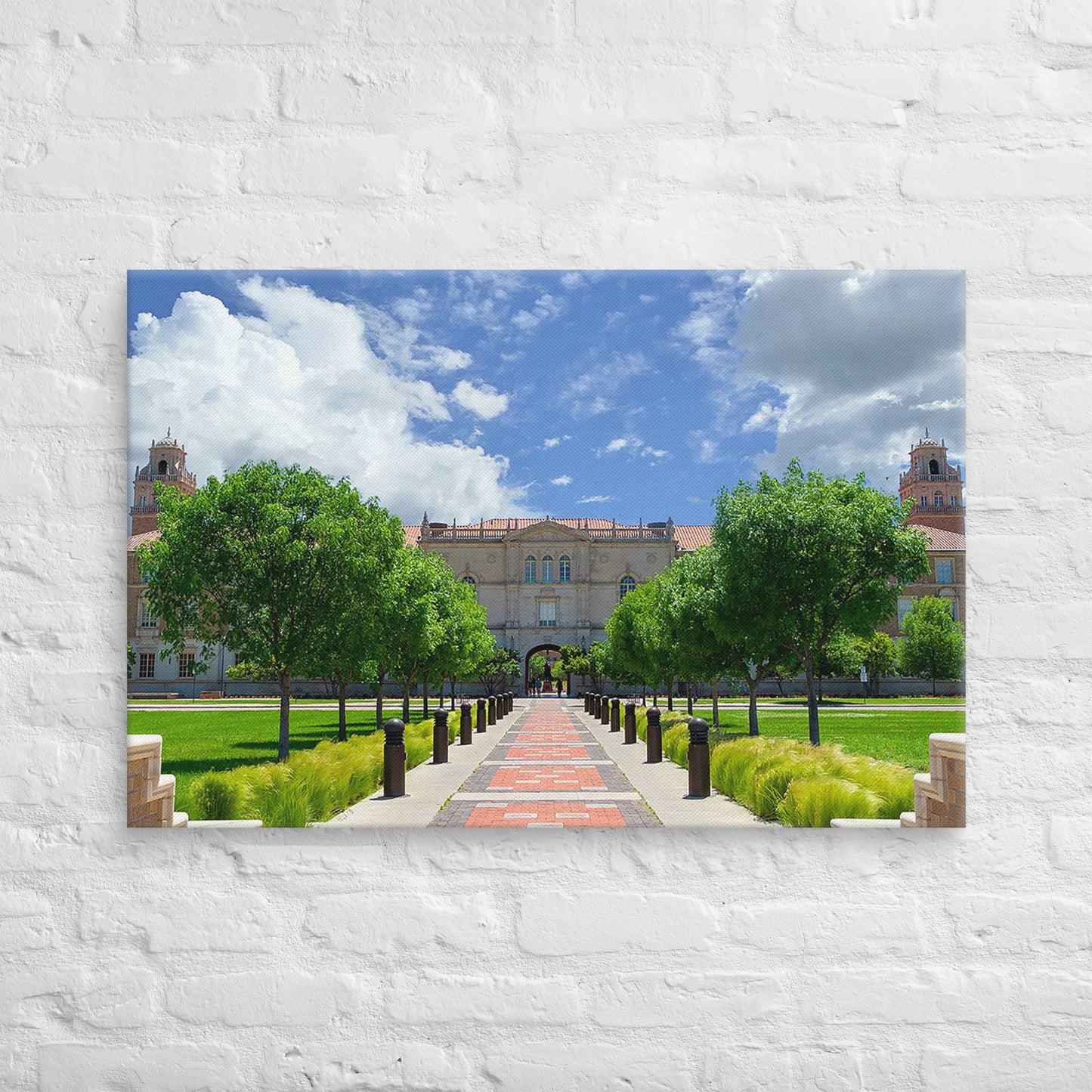 Texas Tech Red Raiders - Texas Tech University Daylight Campus Canvas